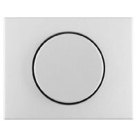 11357003 - Cover plate for dimmer aluminium 11357003