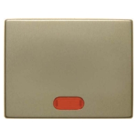 14160002 - Cover plate for switch/push button gold 14160002