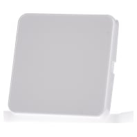 155009 - Cover plate for switch/push button white 155009