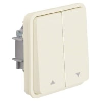 30653512 - 1-pole switch for roller shutter white 30653512