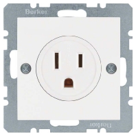 41661909 - Socket outlet (receptacle) NEMA white 41661909