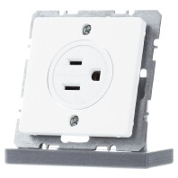 41666089 - Socket outlet (receptacle) NEMA white 41666089