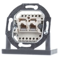 4539 - RJ45 8(8) Data outlet Cat.3 white 4539