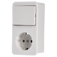 479640 - Combination switch/wall socket outlet 479640