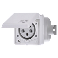 568001 - Architectural socket CEE 16A-socket 6h 568001