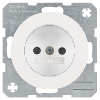 6167032089 - Socket outlet (receptacle) white 6167032089