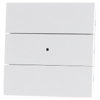 75163599 - EIB, KNX push button comfort, 3-fold, polar white, 75163599