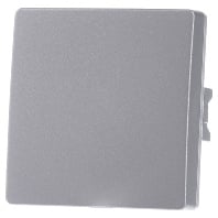 75940483 - EIB, KNX cover plate for switch aluminium, 75940483