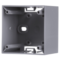 911512507 - Surface mounted housing 1-gang grey 911512507