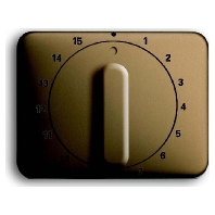 1770-21-101 - Cover plate for time switch bronze 1770-21-101