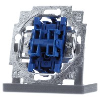 2000/4 US - 1-pole switch for roller shutter blue 2000/4 US