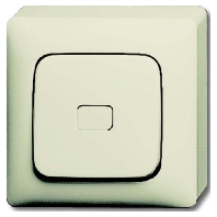 2621-32 - Push button 1 make contact (NO) white 2621-32