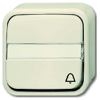 2621 NAP/KI - Push button 1 make contact (NO) white 2621 NAP/KI