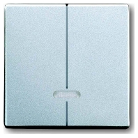 6545-83 - Cover plate for dimmer aluminium 6545-83