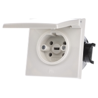 2064 UG-101 - Flush mounted perilex socket 16A 2064 UG-101