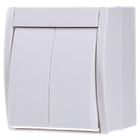 2601/5 W-54 - Series switch surface mounted white 2601/5 W-54