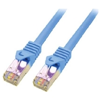 CC242/10blau - RJ45 8(8) Patch cord 6A (IEC) 10m CC242/10blau