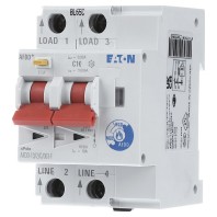 AFDD-10/2/C/003-F - Earth leakage circuit breaker with AFDD-10/2/C/003-F