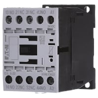 DILA-22(24VDC) - Auxiliary relay 0VAC 24VDC 2NC/ 2 NO DILA-22(24VDC)