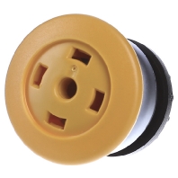 M22-DP-Y-X - Mushroom-button actuator yellow IP67 M22-DP-Y-X