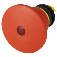 M22-PVLT45P - Mushroom-button actuator red IP67/IP69K M22-PVLT45P