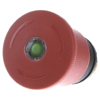 M22-PVT45P-MPI - Mushroom-button actuator red M22-PVT45P-MPI