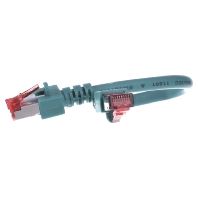 EC6000 0,25m gnS/FTP - RJ45 8(8) Patch cord Cat.6 0,25m EC6000 0,25m gnS/FTP