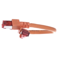 EC6000 0,25m orS/FTP - RJ45 8(8) Patch cord Cat.6 0,25m EC6000 0,25m orS/FTP