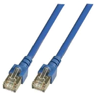 EC5000 1m bl SF/UTP - RJ45 8(8) Patch cord Cat.5E 1m EC5000 1m bl SF/UTP