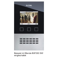 BVF-260/BE - Indoor station door communication Black BVF-260/BE