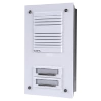 TUP-2/1RAL 9016 - Push button panel door communication TUP-2/1RAL 9016