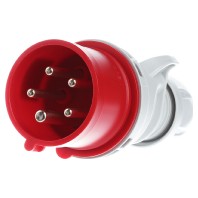 CT 516/ 6H #50516 - CEE plug 16A 5p 6h 400 V (50+60 Hz) red CT 516/ 6H 50516