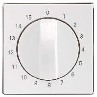 223084 - Cover plate for time switch white 223084