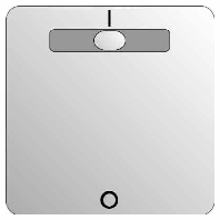 233210 - Cover plate for switch/push button 233210