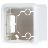 234114 - Surface mounted housing 1-gang white 234114