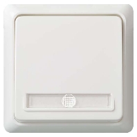 502124 - Push button 1 change-over contact white 502124