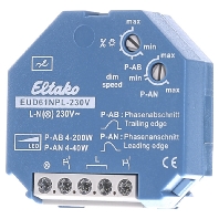 EUD61NPL-230V - Dimmer flush mounted EUD61NPL-230V