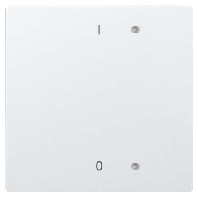 W-B4FT65-wg+IO - Touch rocker for home automation white W-B4FT65-wg+IO