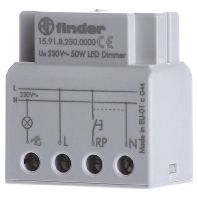 15.91.8.230.0000 - Dimmer flush mounted 3...100VA 15.91.8.230.0000