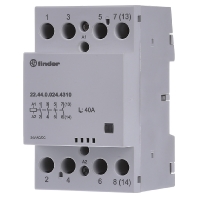 22.44.0.024.4310 - Installation contactor 24VAC/DC 22.44.0.024.4310