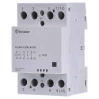 22.44.0.230.4310 - Installation contactor 230VAC/DC 22.44.0.230.4310