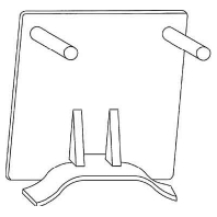 NP42526 - End piece for corner duct 30x50mm NP42526