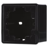 006147 - Surface mounted housing 1-gang black 006147