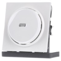 012040 - Push button 1 change-over contact white 012040