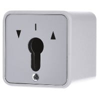 016330 - Push button 1 make contact (NO) grey 016330