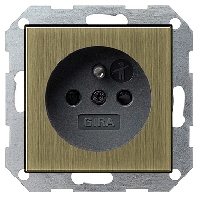 0485603 - Socket outlet (receptacle) bronze 0485603