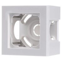 106129 - Surface mounted housing 1-gang white 106129