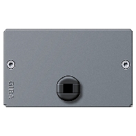 135828 - Surface mounted housing 0-gang grey 135828