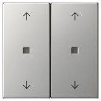 5386600 - Cover plate for switch stainless steel 5386600