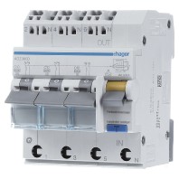 ADZ360D - Earth leakage circuit breaker C10/0,03A ADZ360D